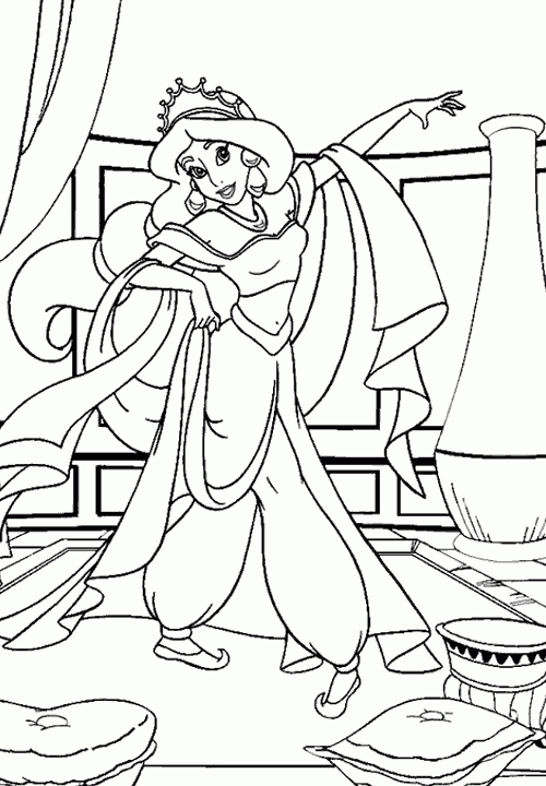 Coloriages Princesses Divers – Page 2 concernant Coloriage Disney A4 A