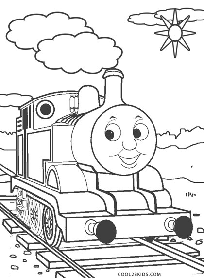 Coloriages – Thomas Le Train – Coloriages Gratuits À Imprimer serapportantà Dessin De Thomas Le Train