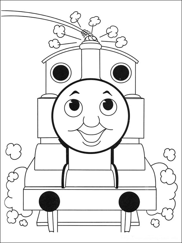 Coloriages Thomas Le Train Gratuits À Imprimer Pour Les concernant Coloriage De Thomas