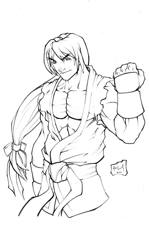 Coloring Pages For Kids Free Images: Street Fighter Free dedans Dessin A Imprimer Street Fighter