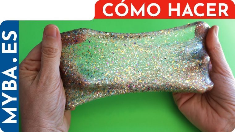 Cómo Hacer Slime De Unicornio. Slime Galaxy Glitter avec Como Hacer Slime Sin Borax Ni Pegamento