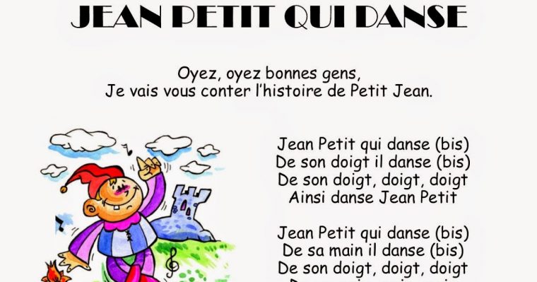 Comptine #33 – Jean Petit Qui Danse destiné La Danse Des Pingouins Paroles