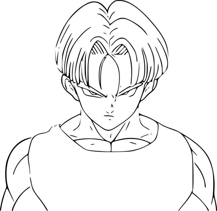 Dessin Trunks Bestof Photos Coloriage Trunks Dbz À destiné Dessin De Trunks Du Futur