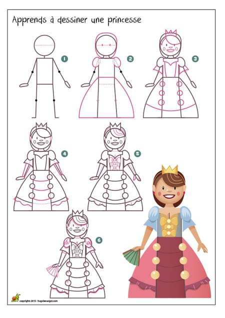 Dessiner Une Princesse concernant Image De Dessin A Dessiner Greatestcoloringbook