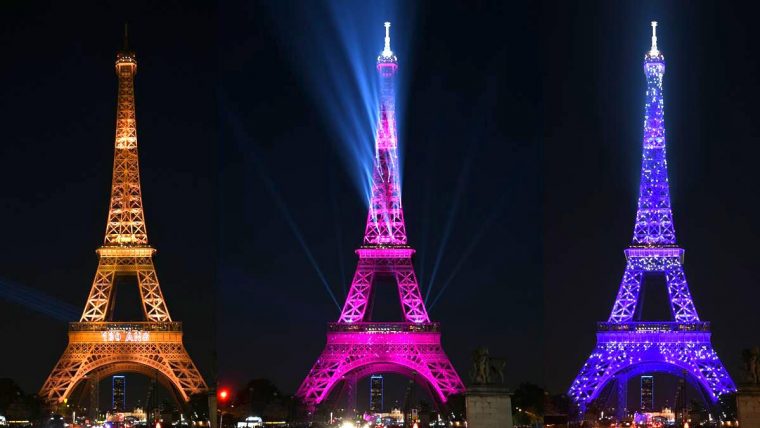 En Images : Les Plus Belles Illuminations De La Tour avec Prenotaion Pour La Tour Effel