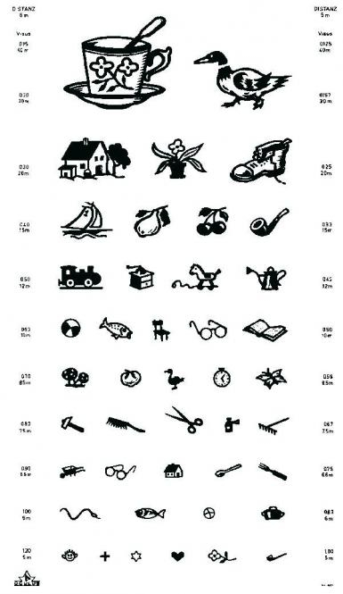 Eye-Test Tables | Visual Test | Specialised Diagnostics pour Quiz Faur Kinder Zum Ausdrucken