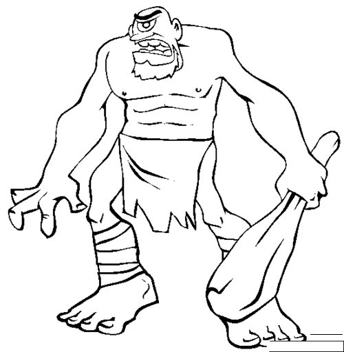 Free Cyclops Coloring Pages For Kids >> Disney Coloring Pages concernant Comment Dessiner Alvin