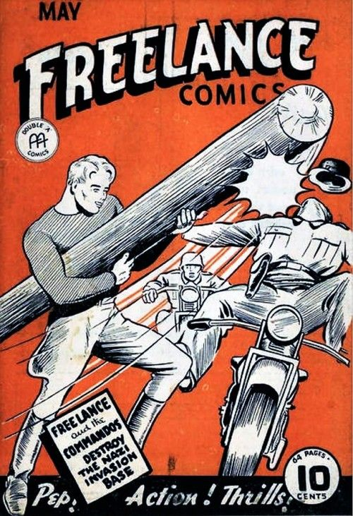 Freelance Comics – May 1942 | Bande Dessinée encequiconcerne Bande Dessinace Racbus