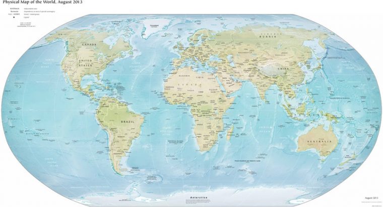 Grande Carte Du Monde À Imprimer Gratuite destiné Carte Mappemonde Imprimer