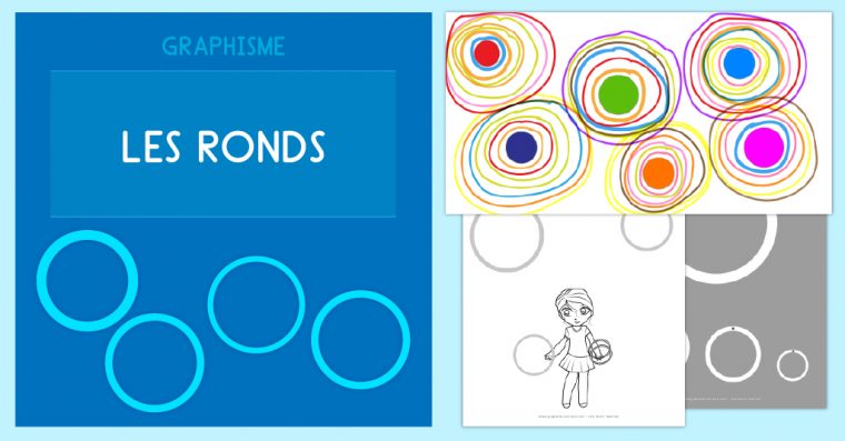 Graphisme Maternelle Les Ronds | Exercice Maternelle Ps Ms concernant Fiche De Graphisme Ms