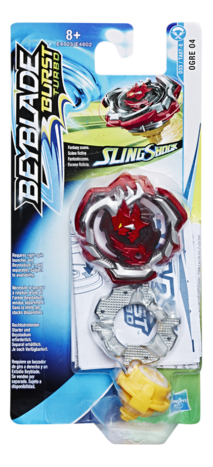 Hasbro Toupie Beyblade Burst Turbo Slingshock Ogre O4 Pas à Images Toupie Beybladed Burst