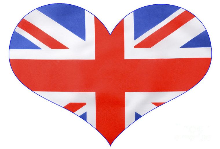 Heart Shape British Union Jack Flag Photograph By tout Petit Drapeau Angleterre A Imprmer