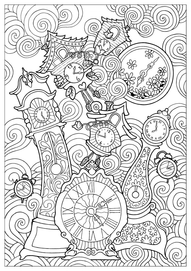 Horloges Konstantinos Liaramantzas – Anti-Stress & Art encequiconcerne Coloriage Anti Stress Greatestcoloringbook