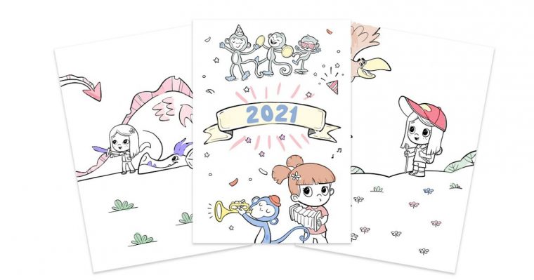 Hourra Heros : Calendrier 2021 Personnalisé Gratuit tout Coloriage Hiurra Heroes