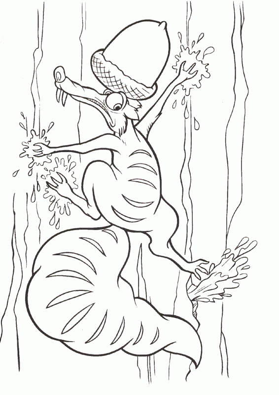 Ice Age Coloring Pages – Best Coloring Pages For Kids concernant Dessin L Amendier A Imprimer