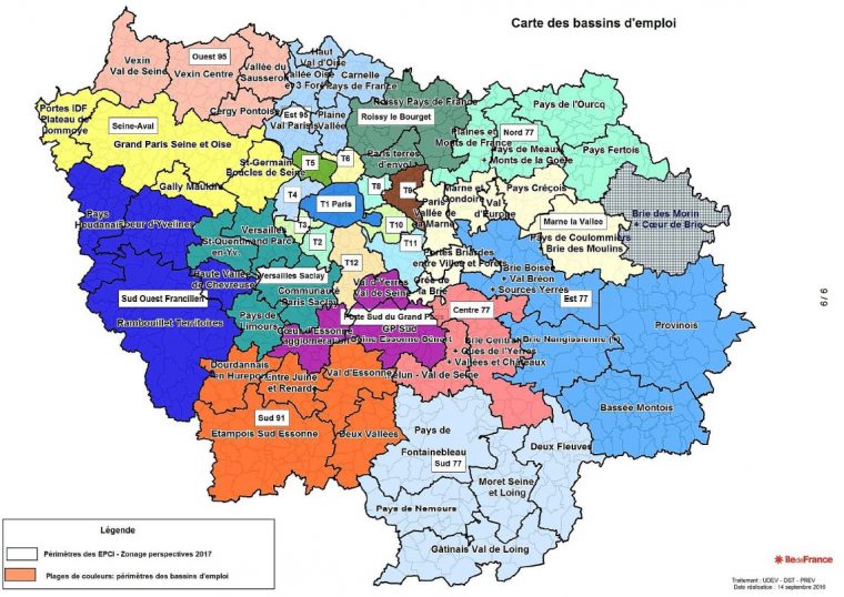 Île-De-France : L'État Et La Région Vont S'Accorder Sur pour Coloriage Carte De L&#039;A®Le De France