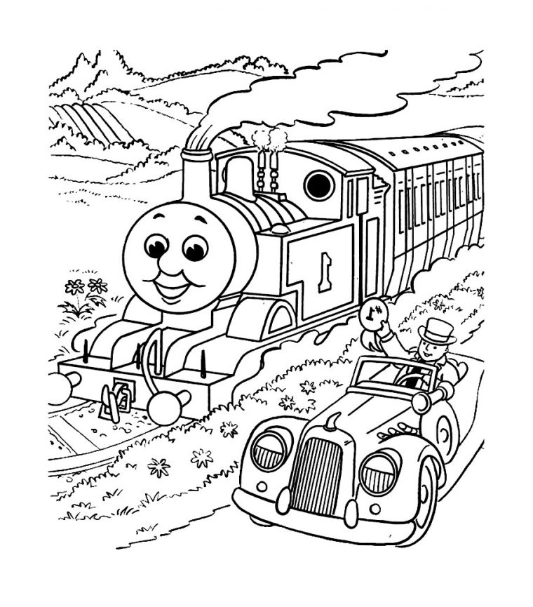 Image De Thomas Et Ses Amis À Télécharger Et Colorier à Dessin A Colorier Thomas Et Ses Amis Trackmaster