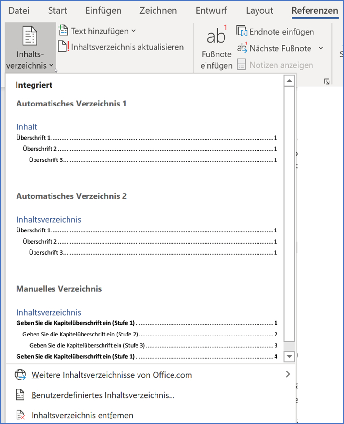 Inhaltsverzeichnis Vorlage Pdf Ohne Datum concernant Inhaltsverzeichnis Ohne Datum