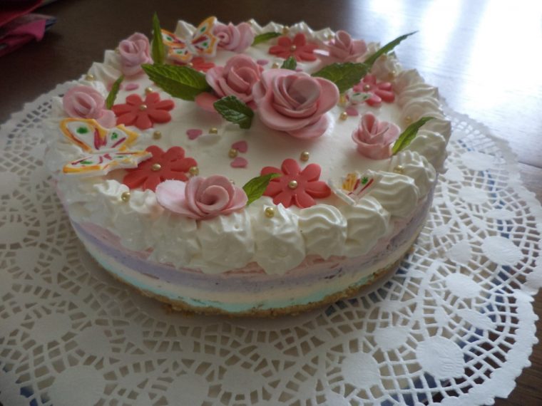 [Je Voulais Le Plus] Fleurs Gateau Image Joyeux pour Le Gateau D Anniversaire De Mes Reves Chronique Bordelaise