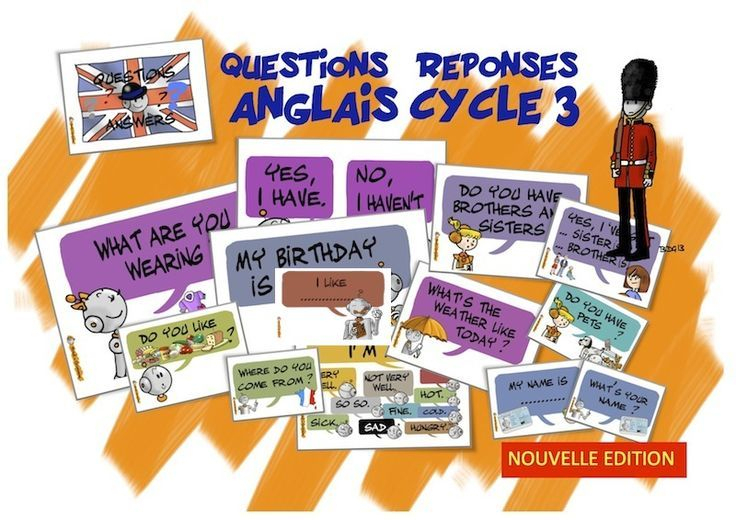 Jeu De Questions Réponses . Anglais Cycle 3 . Bout De Gomme à Jeu Question Reponse  Decalee Radio