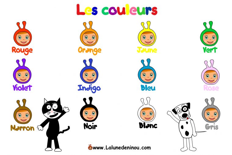 Jeux Pour Apprendre Les Couleurs – Primanyc à Coloriage Pour Apprendrer Les Couleurs