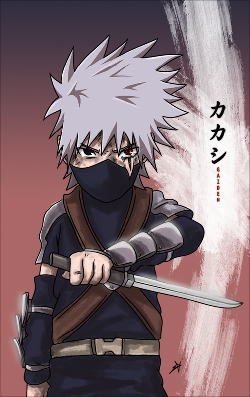 Kakashi avec Dessin De Kakashi En Couleur