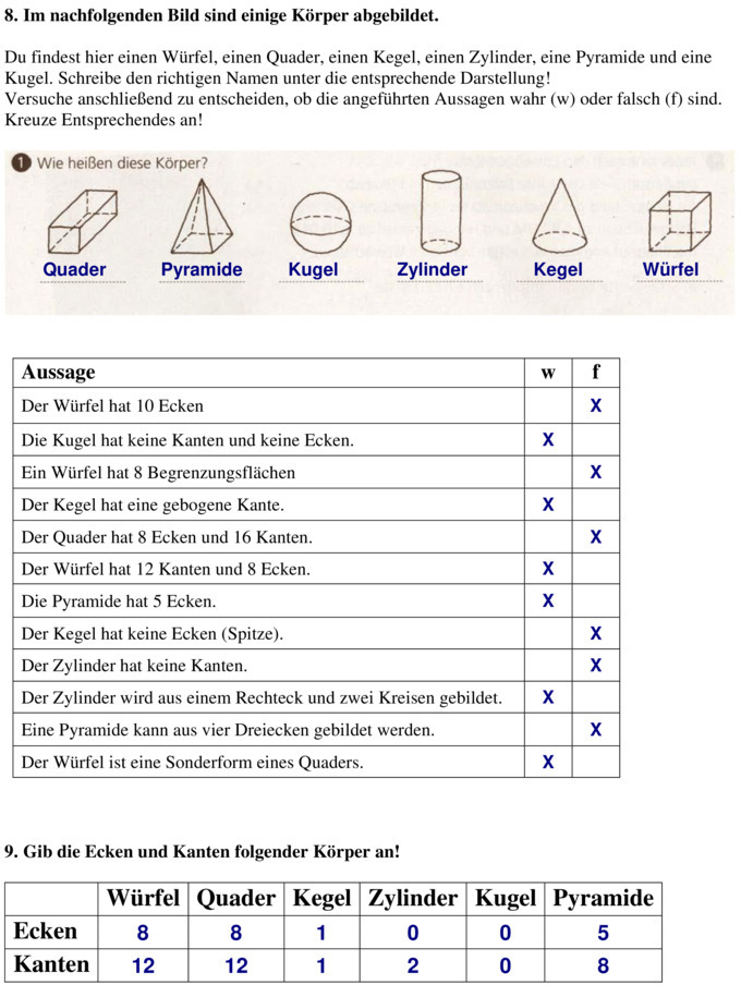 Klassenarbeit Zu Geometrie à Knobelaufgaben Klasse 4 Zum Ausdrucken