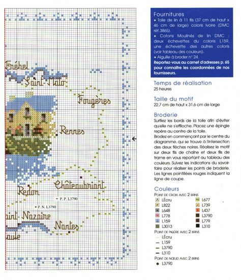 Les 130 Meilleures Images Du Tableau Point De Croix tout Mots Croisacs