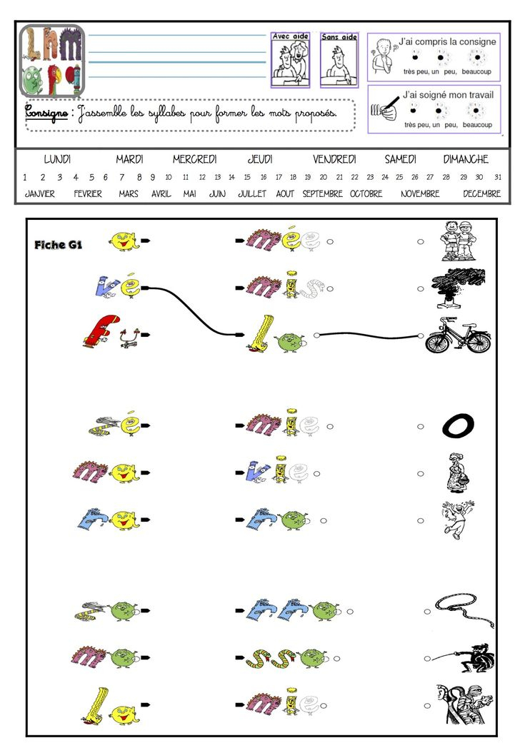 Les Alphas : J'Assemble Les Syllabes Pour Former Les Mots intérieur Epingle Sur Les Alphas