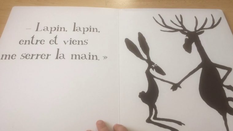 Livre &quot;Dans Sa Maison, Un Grand Cerf&quot; Éditions Seuil avec Dans Sa Maison Un Grand Cerf Coloriage