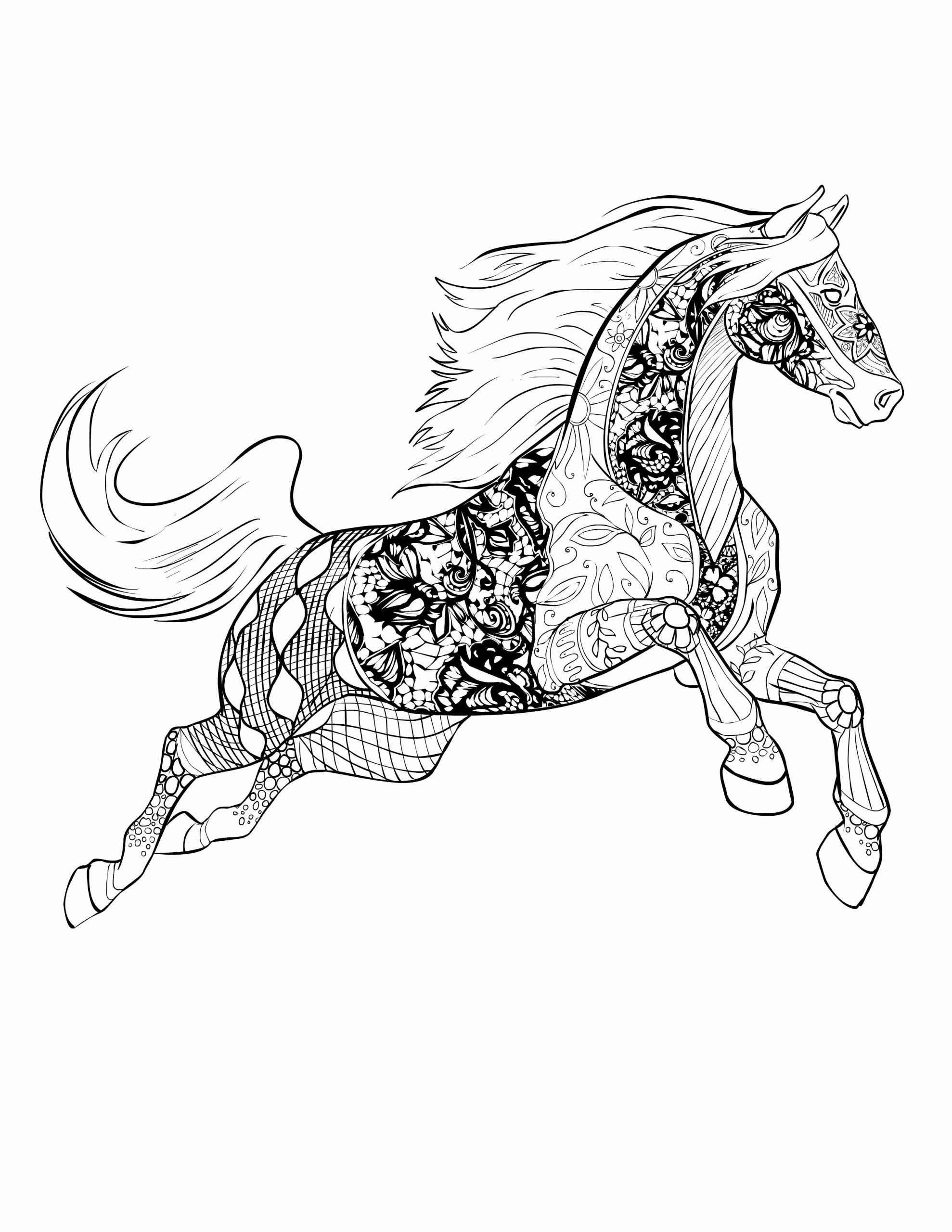 Mandala Cheval Facile - Dessin Facile Couleur dedans Cheval Barbie Dessin Facile