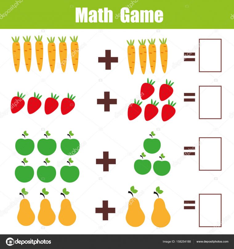 Math Educational Game For Children, Addition Mathematics intérieur Melimelune Gamme De Maths