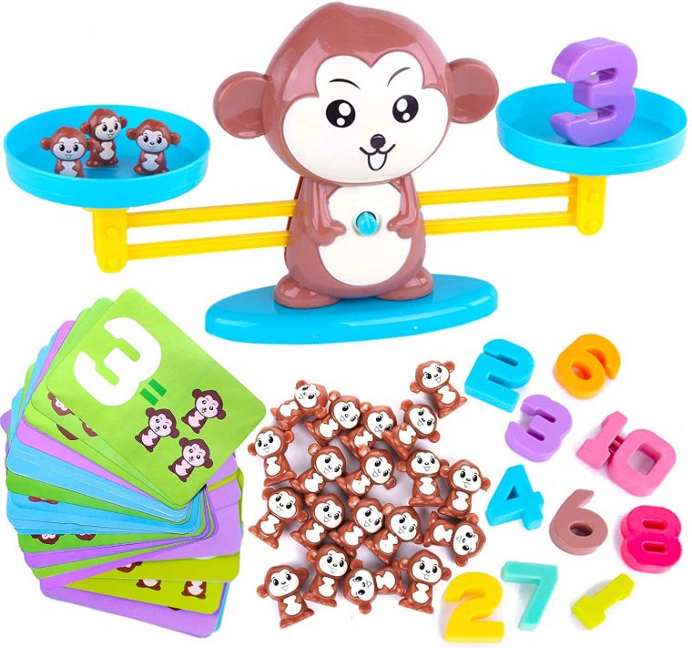 More Counting Numbers And Monkey Balance Cool Math Game serapportantà Melimelune Gamme De Maths