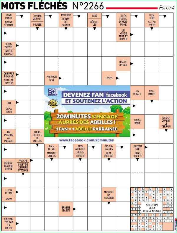 Mots Fleches Force 1 Lci – Grille De Mots Fléchés concernant Mots Croises Force 2 Geants