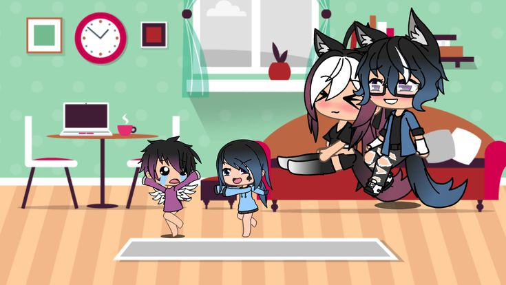 My Gacha Family | Art, Anime, Family à Ev Decsendants Gacha Life