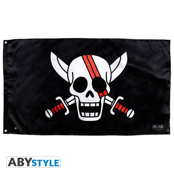 One Piece – One Piece Drapeau One Piece Shanks 70 X 120 Cm à Fabriquac Un Drapeau De Pirates One Piece