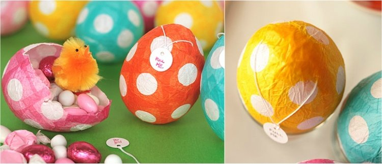 Osterdeko Mit Luftballons Basteln: 11 Tolle Diy Ideen Für pour Ostereier Basteln Mit Luftballons