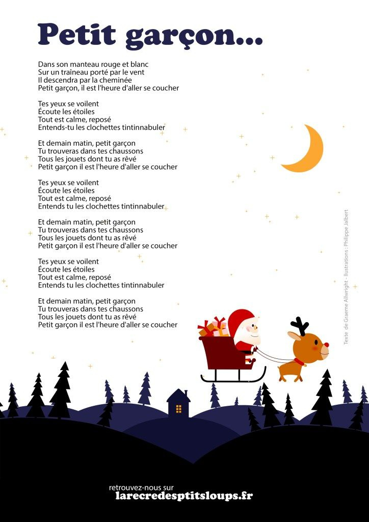 Petit Garcon Paroles À Imprimer De La Comptine De Noël En intérieur Imprimer La Chansons La Petite Hirondelle