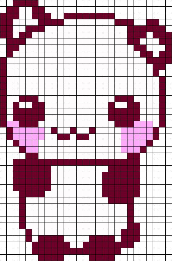 Pixel Art Panda Kawaii | Minecraft Pixel Art, Pixel Art encequiconcerne Model De Pixel Arte Kawiia 12 Models