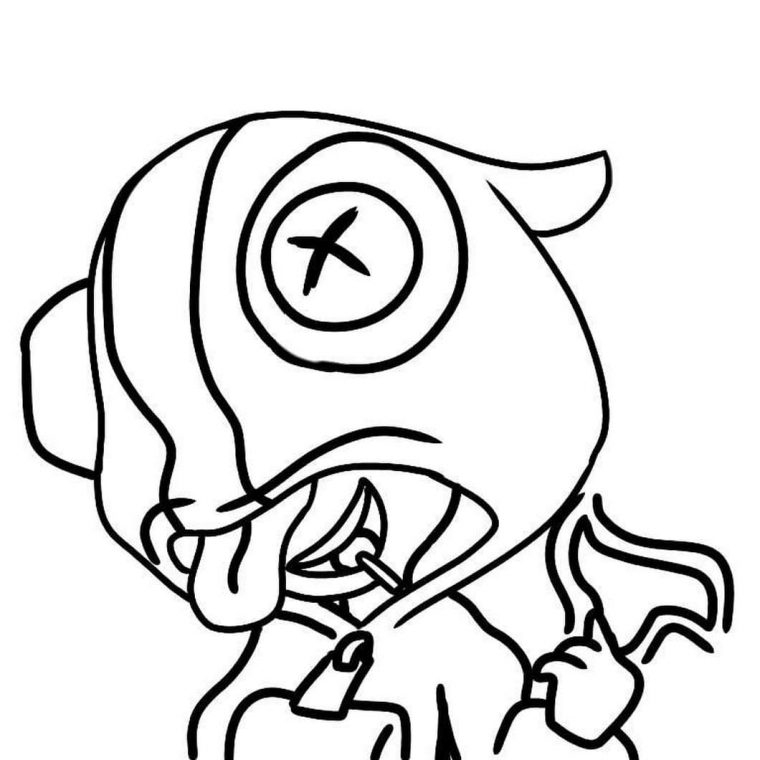 Poco Brawl Stars Coloring Pages Printable Intérieur encequiconcerne Coloriage A Imprimer  Corbac