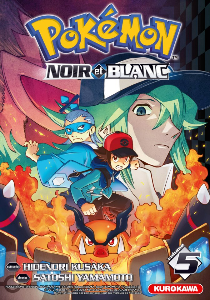 Pokémon Noir Et Blanc 5 Édition Simple – Kurokawa – Manga intérieur Pokemon Dessin Noir Et Blanc