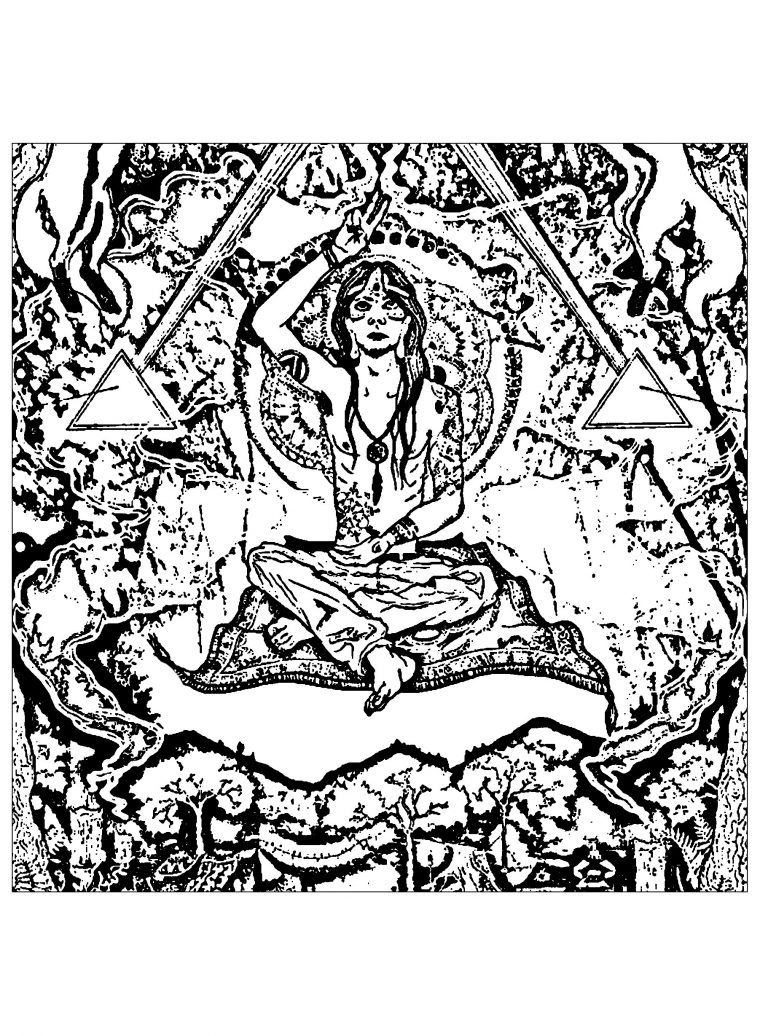 Psychedelique Moine Symboles Illuminati – Psychédélique concernant Dessin Symbole The Witcher A Imprimer