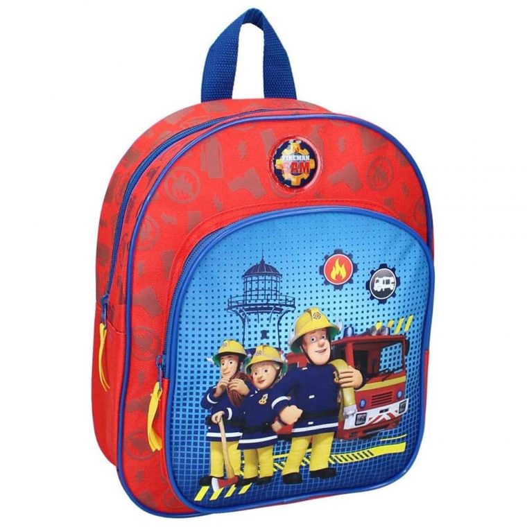 Sac À Dos Sam Le Pompier Fire Rescue 31 Cm Maternelle concernant Masque Samsam A Imprimer