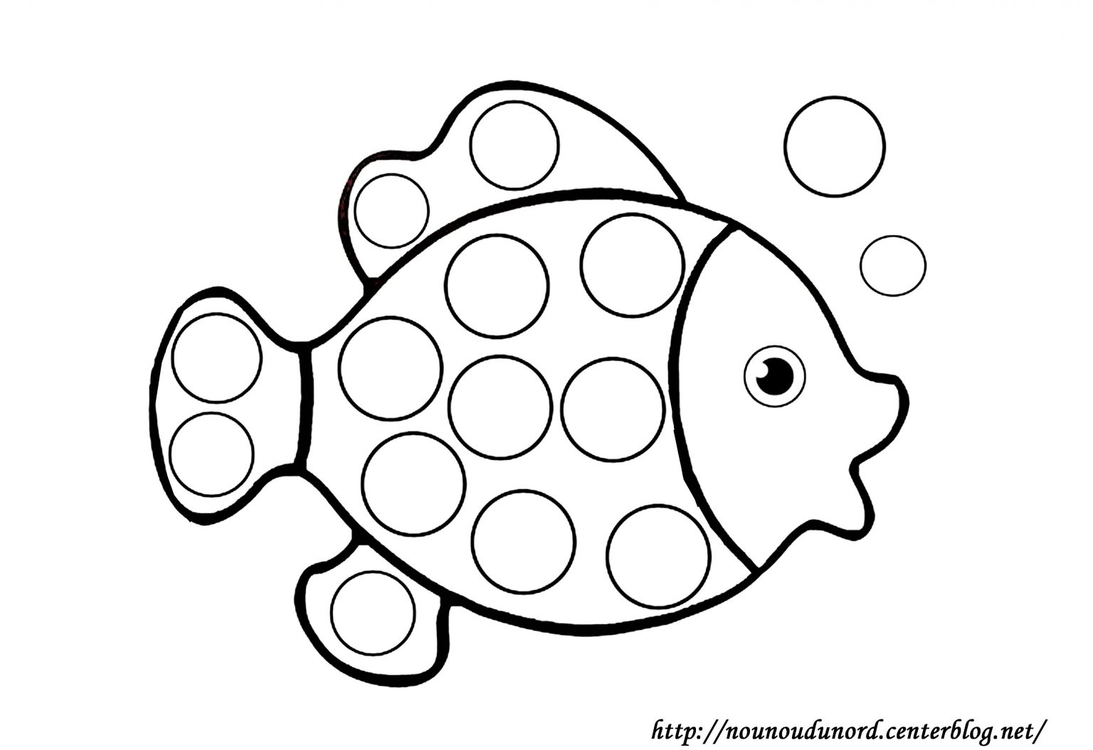 Sélection De Coloriage Poisson D'Avril À Imprimer Sur avec Coloriage