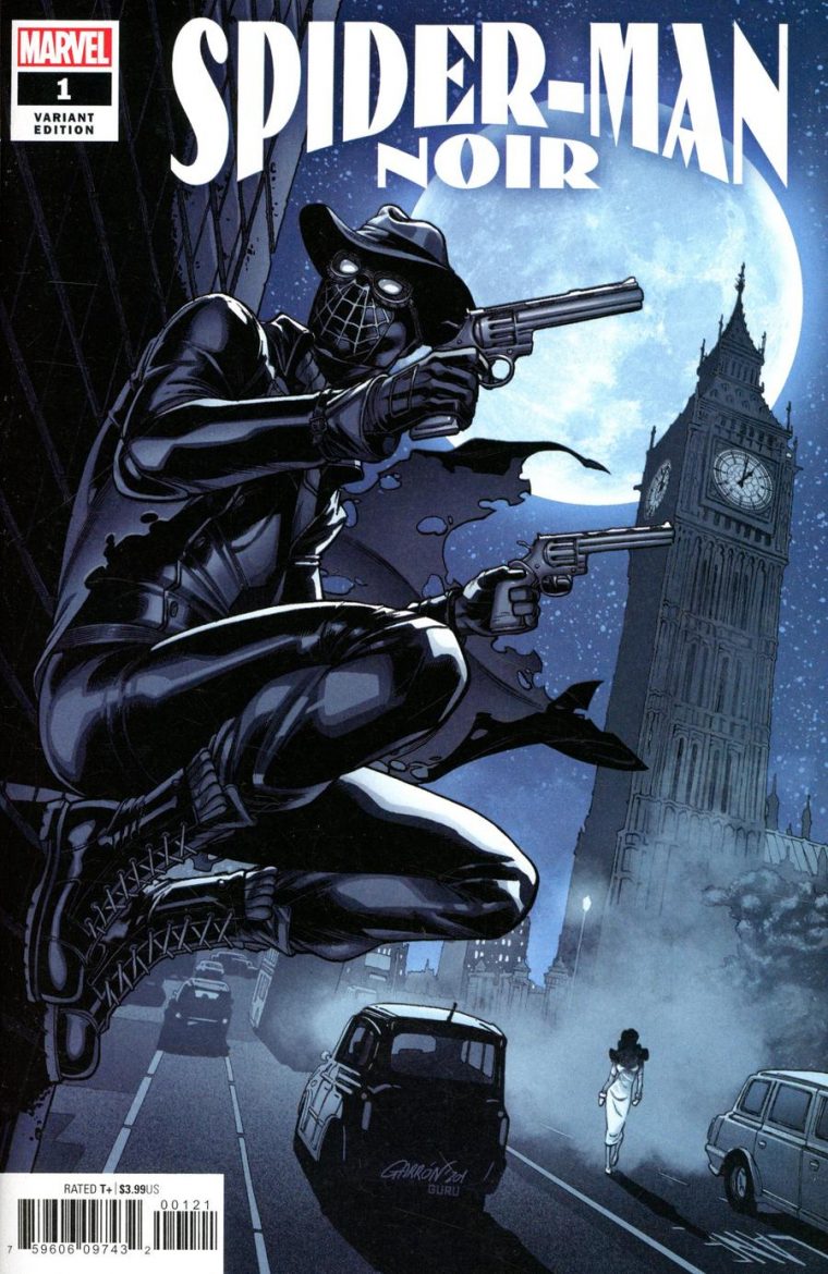 Spider-Man Noir Vol 2 #1 Cover D Incentive Javier Garron à Spiderman Noir Coloring