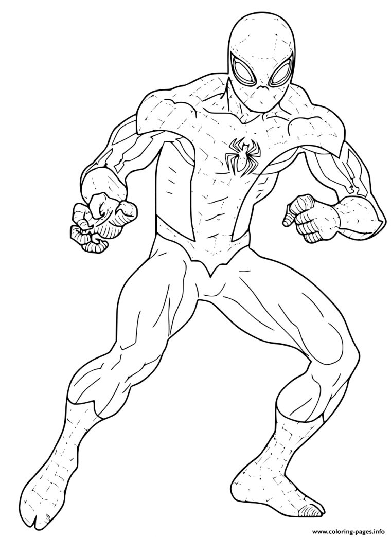 Spiderman Fresh Start Coloring Pages Printable dedans Coloriage Spiderman A Imprimer