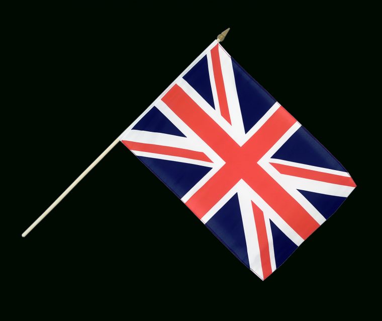 Uk Hand Flag – 12X18" – Royal-Flags.co.uk destiné Petit Drapeau Angleterre A Imprmer