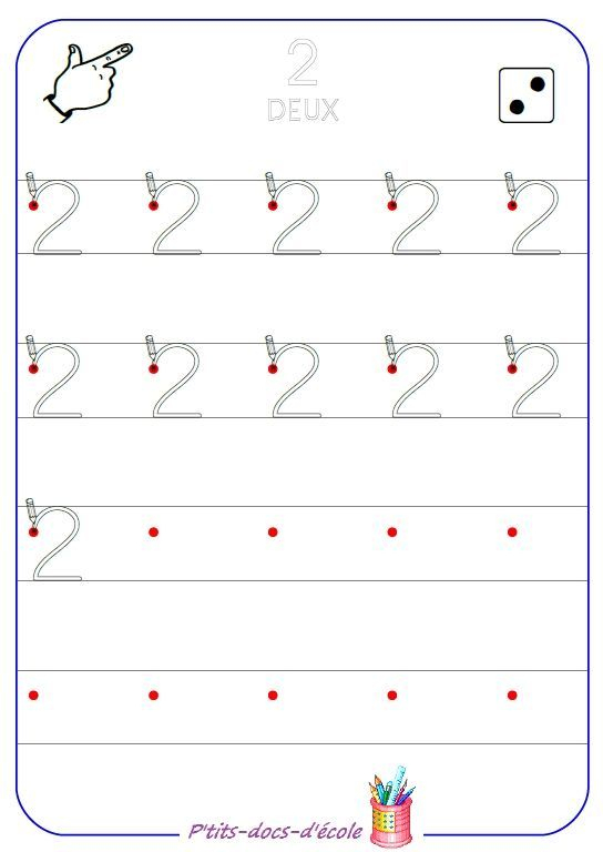 Un Fichier Complet Pour Aborder Les Nombres De 0 À 10 Au serapportantà Fiche De Graphisme Ms