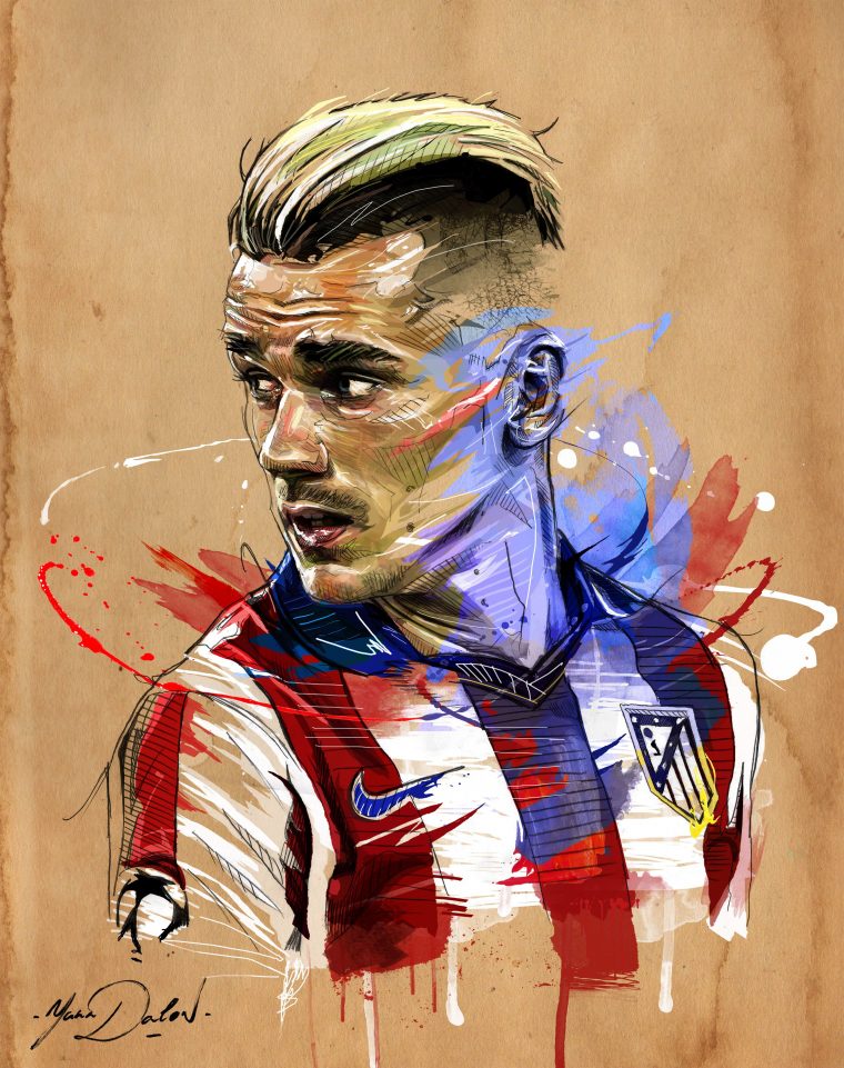 Unique De Dessin Griezmann Images – Téléchargement Gratuit avec Telechargement Starts De Foot Pour Coloriage