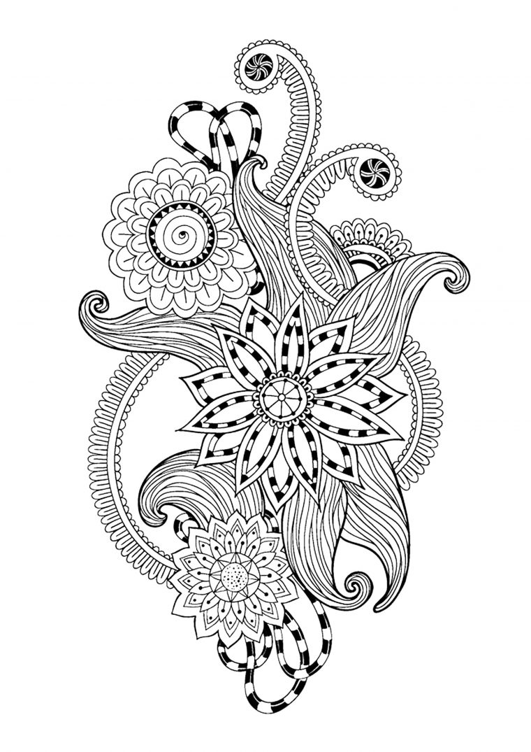 Zen Antistress Abstract Pattern Inspired – Anti Stress pour Coloriage Anti Stress Greatestcoloringbook